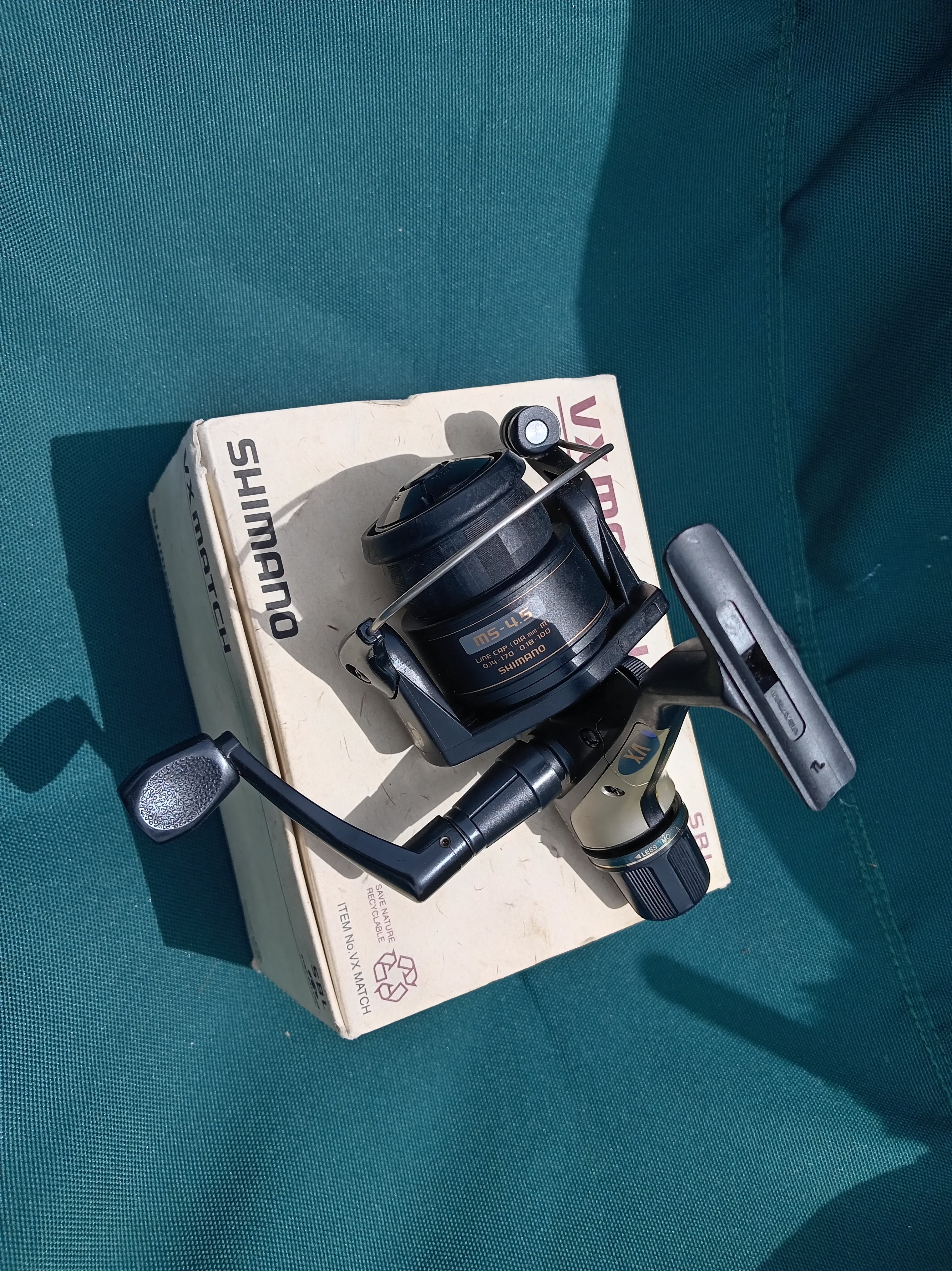 Shimano VX XT7 Match Reel Boxed With Paperwork Classic Vintage Float Fishing