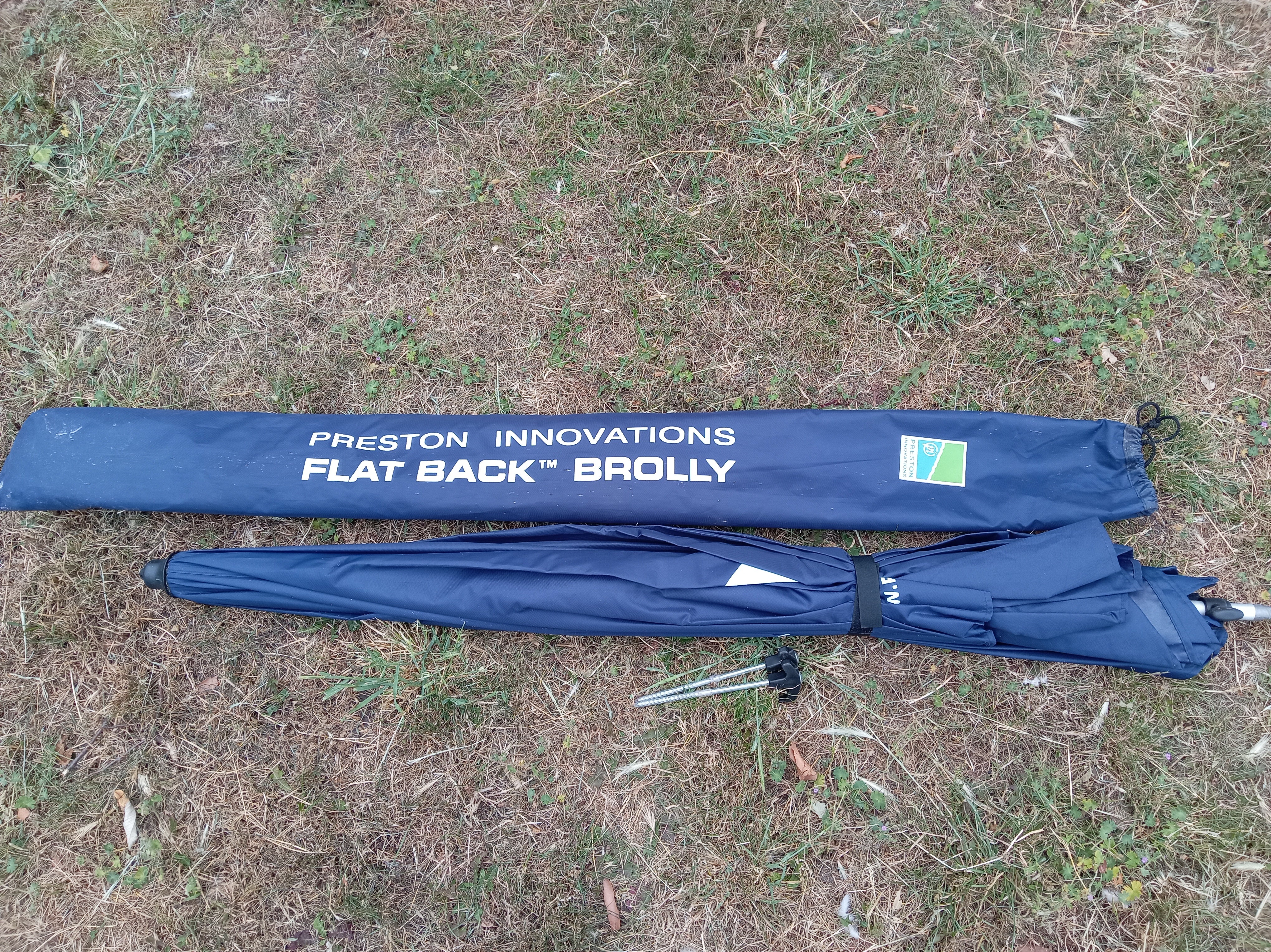 Preston Innovations Flat Back Fishing Brolly Umbrellas | Barely Used | Free Collection