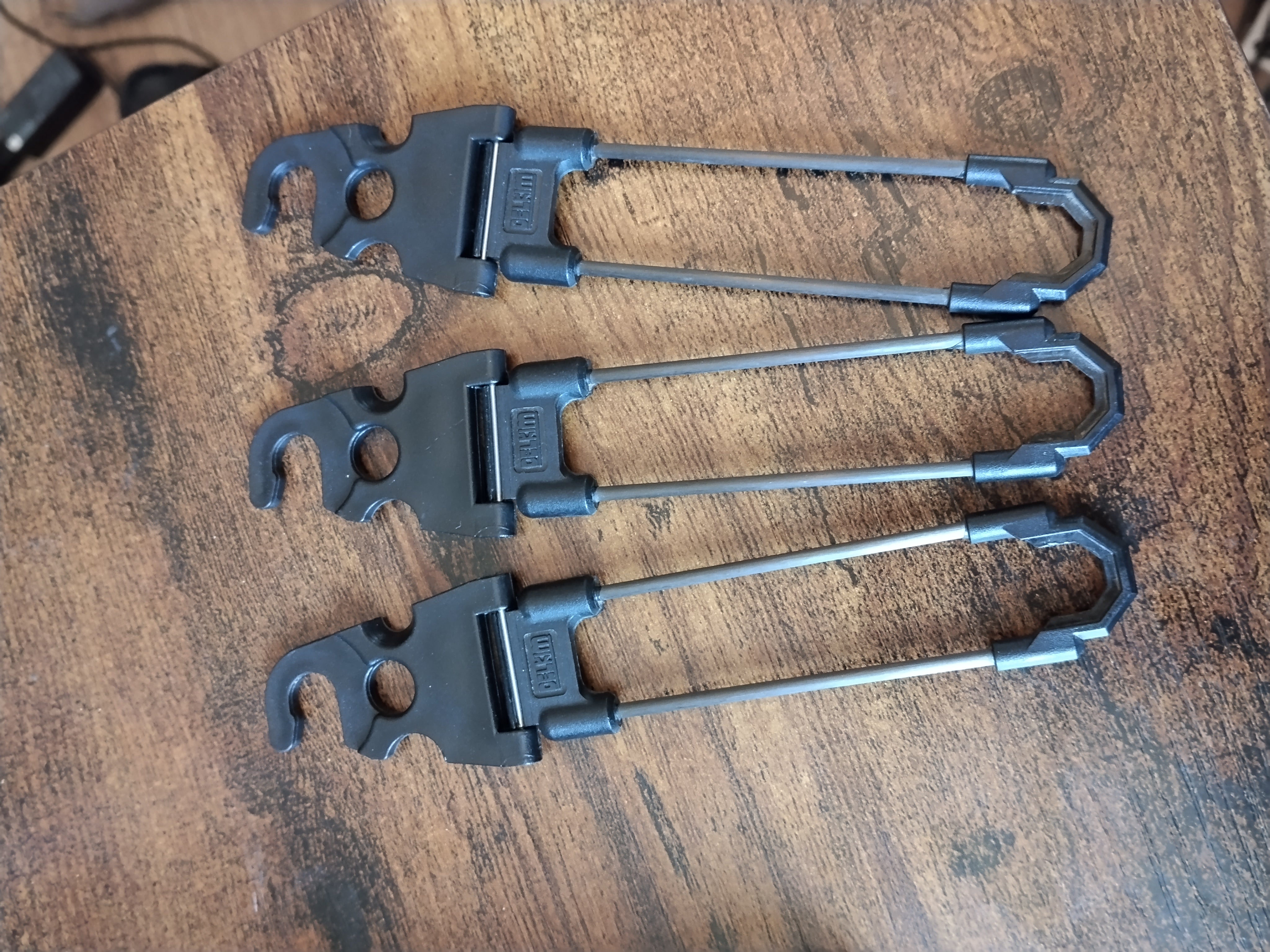 Delkim NiteLite Pro Hanger Set of 3 Illuminated Bobbins (short version)