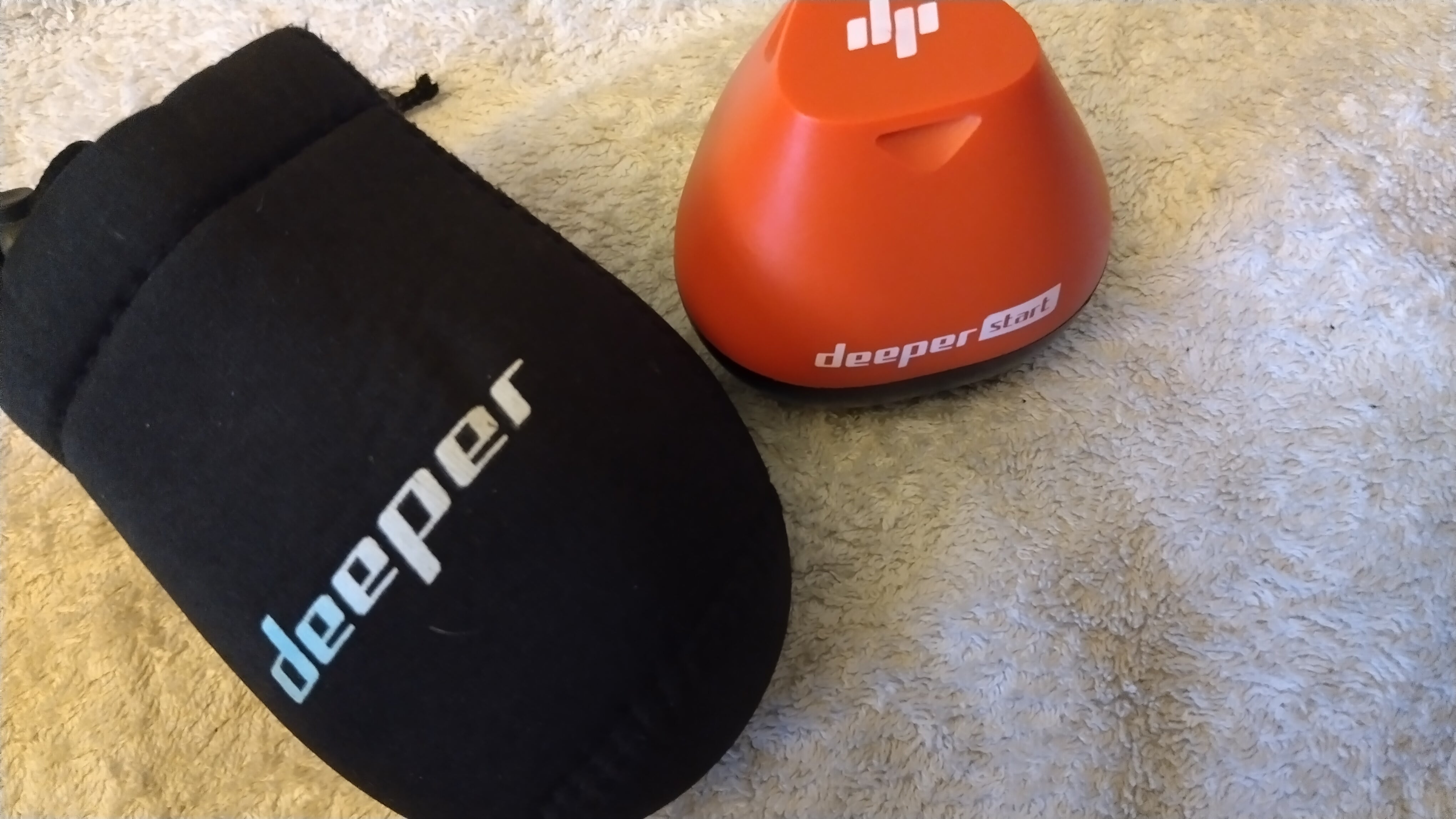 Deeper START Wireless Castable Fish Finder Wi-Fi Sonar Shore Bank Fishing Used