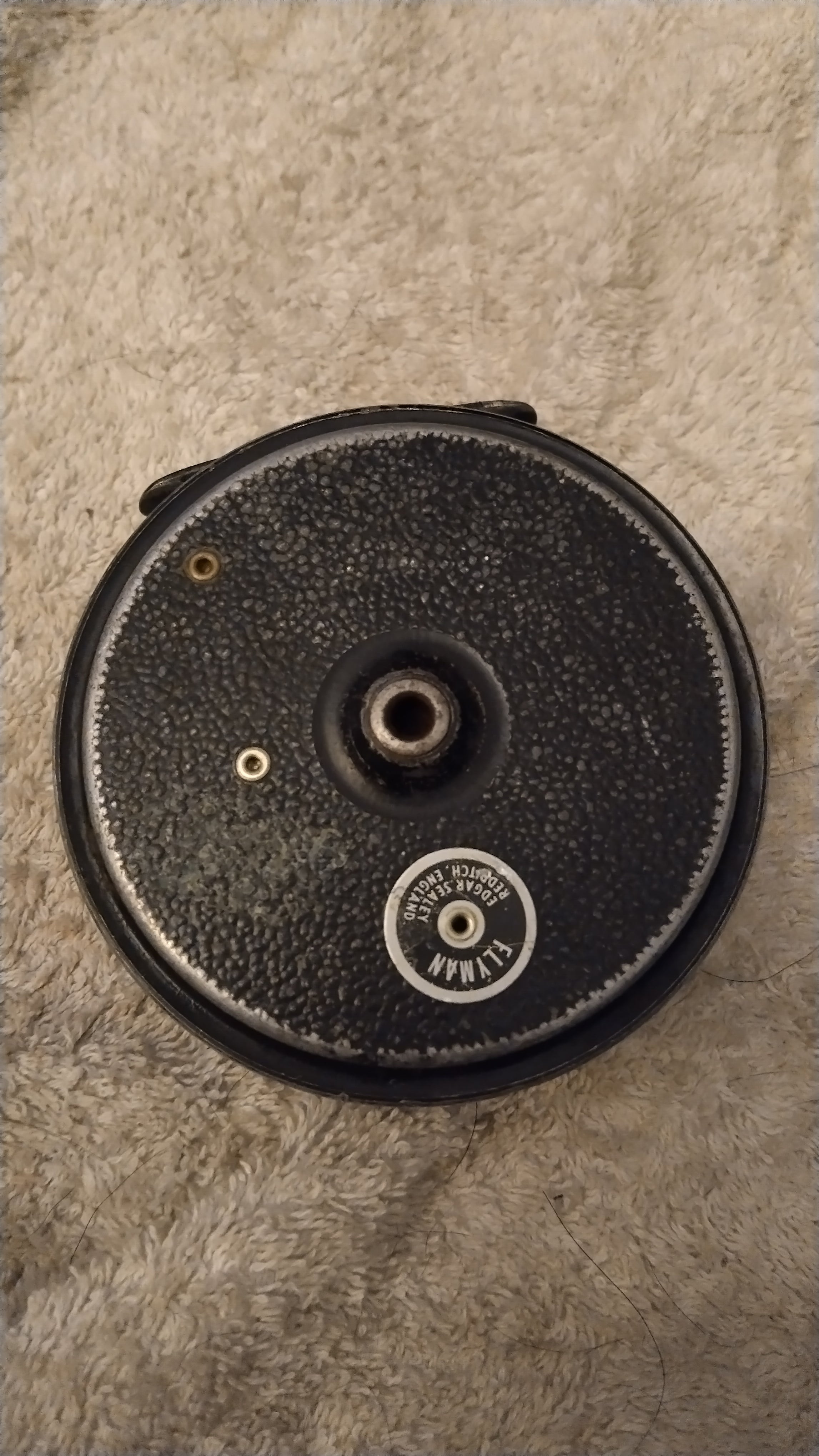 Vintage Edgar Sealey Flyman Fly Fishing Reel Redditch England Trout Reel