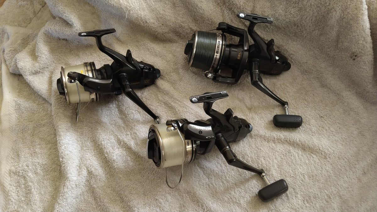 3 x Shimano Big Baitrunner LC Longcast Reels - Very Good Condition
