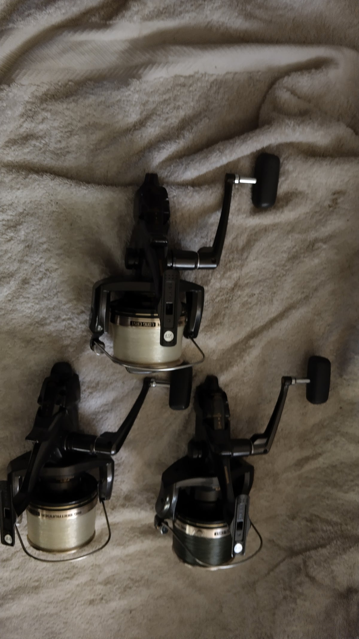 3 x Shimano Big Baitrunner LC Longcast Reels - Very Good Condition