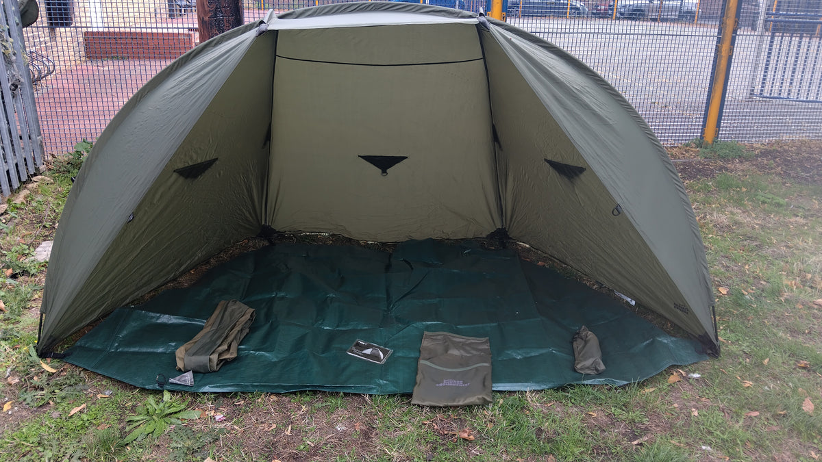 Fox Stalker Shelter Carp Fishing Bivvy Lightweight Shelter VGC Complete