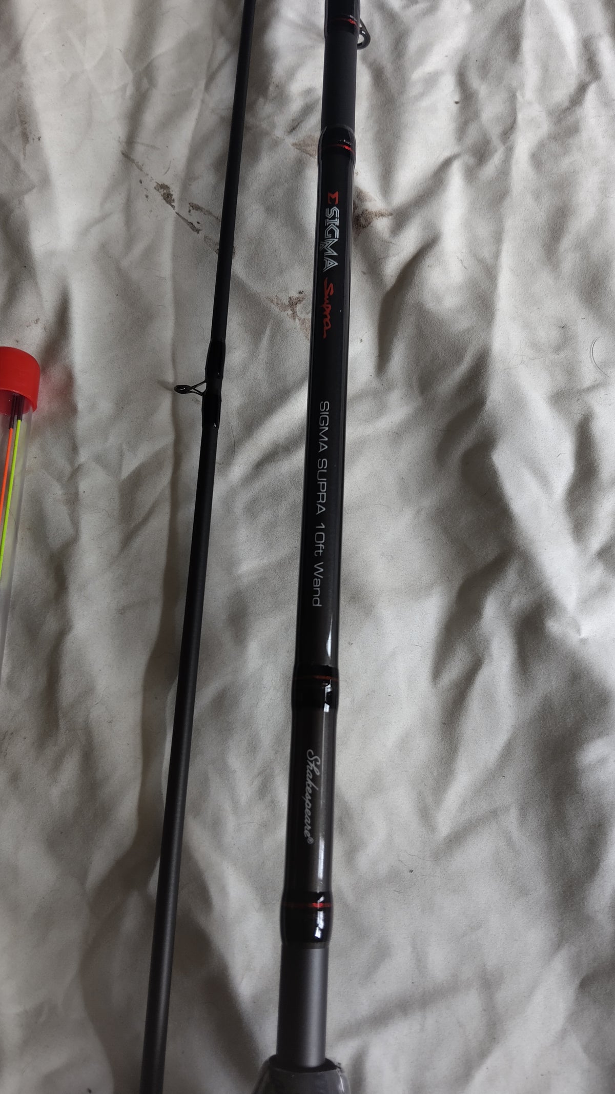 Shakespeare Sigma Supra 10ft Wand Feeder Rod 3 Tips + Bag IMMACULATE