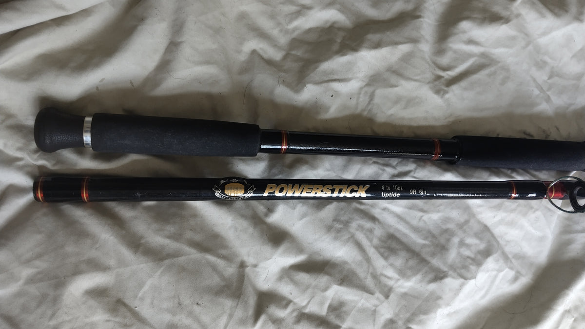 Penn Powerstick 9'6" 4–10oz Uptide Sea Fishing Rod – Superb Condition + Original Bag