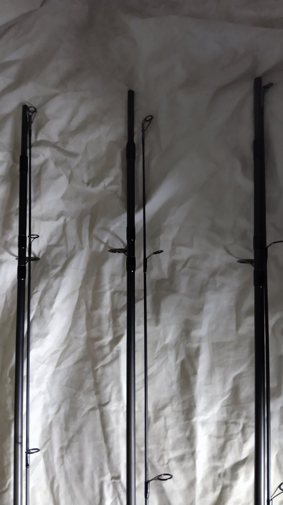 3 x Sonik SK4 12ft 3lb TC Carp Rods Pike Deadbait Fishing Rod Set
