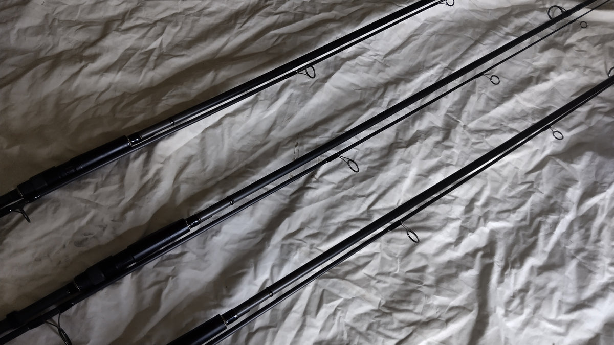 3 x Sonik SK4 12ft 3lb TC Carp Rods Pike Deadbait Fishing Rod Set