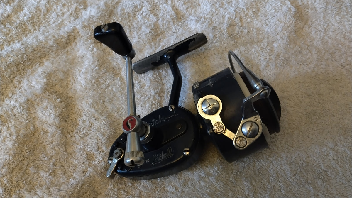 Vintage Garcia Mitchell Match Right Hand Wind Fixed Spool Coarse Fishing Reel