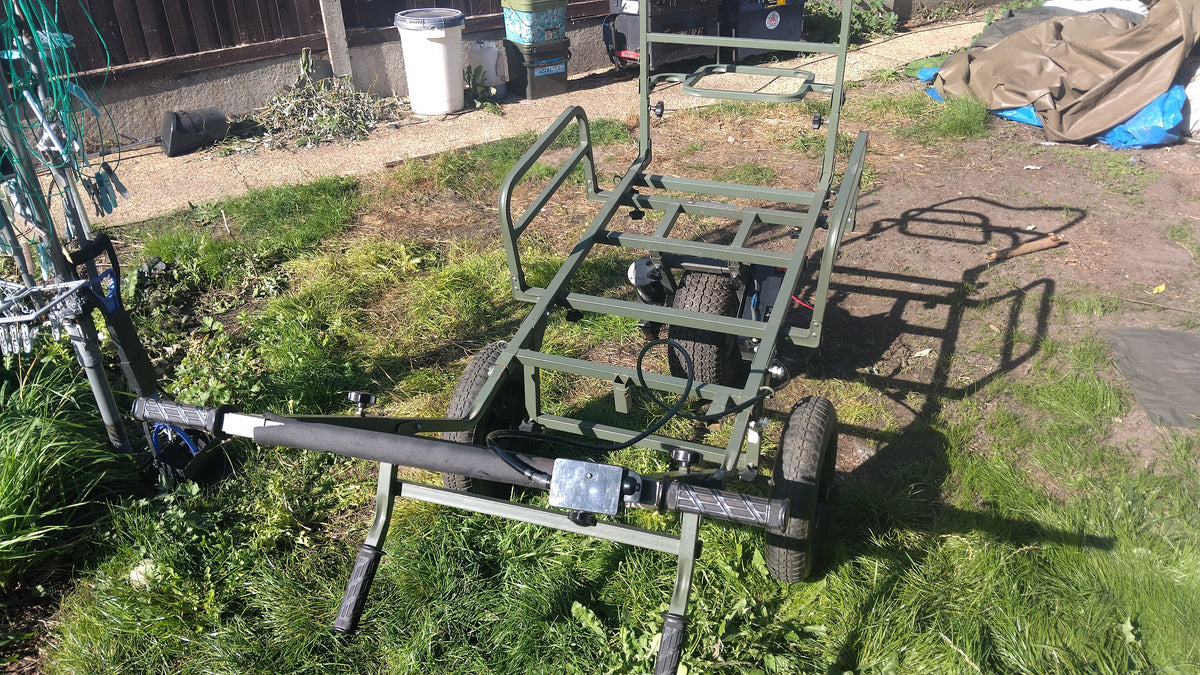 Carp Porter Big Boy Triporter Power Conversion Electric Fishing Barrow 12V