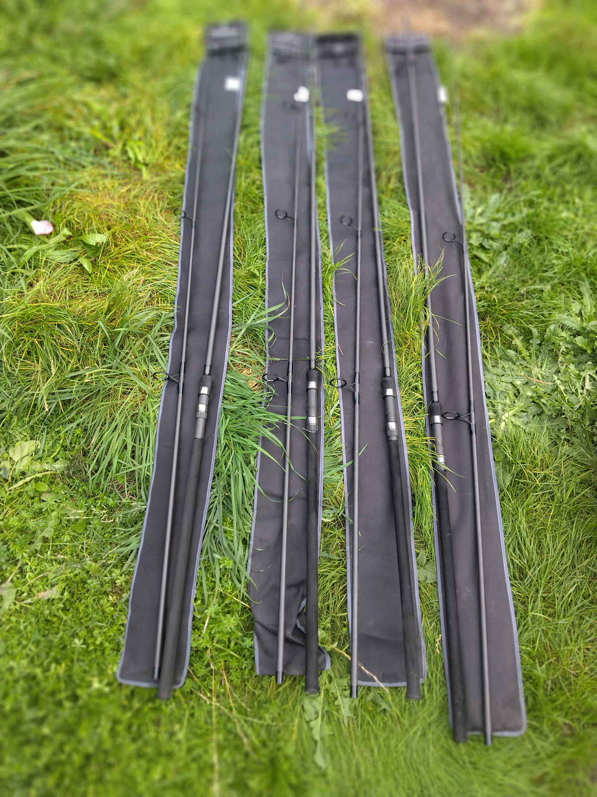 4 Wychwood Maximiser 12ft 9in 3.5lb TC Extreme Distance Carp Rods 50mm Rings