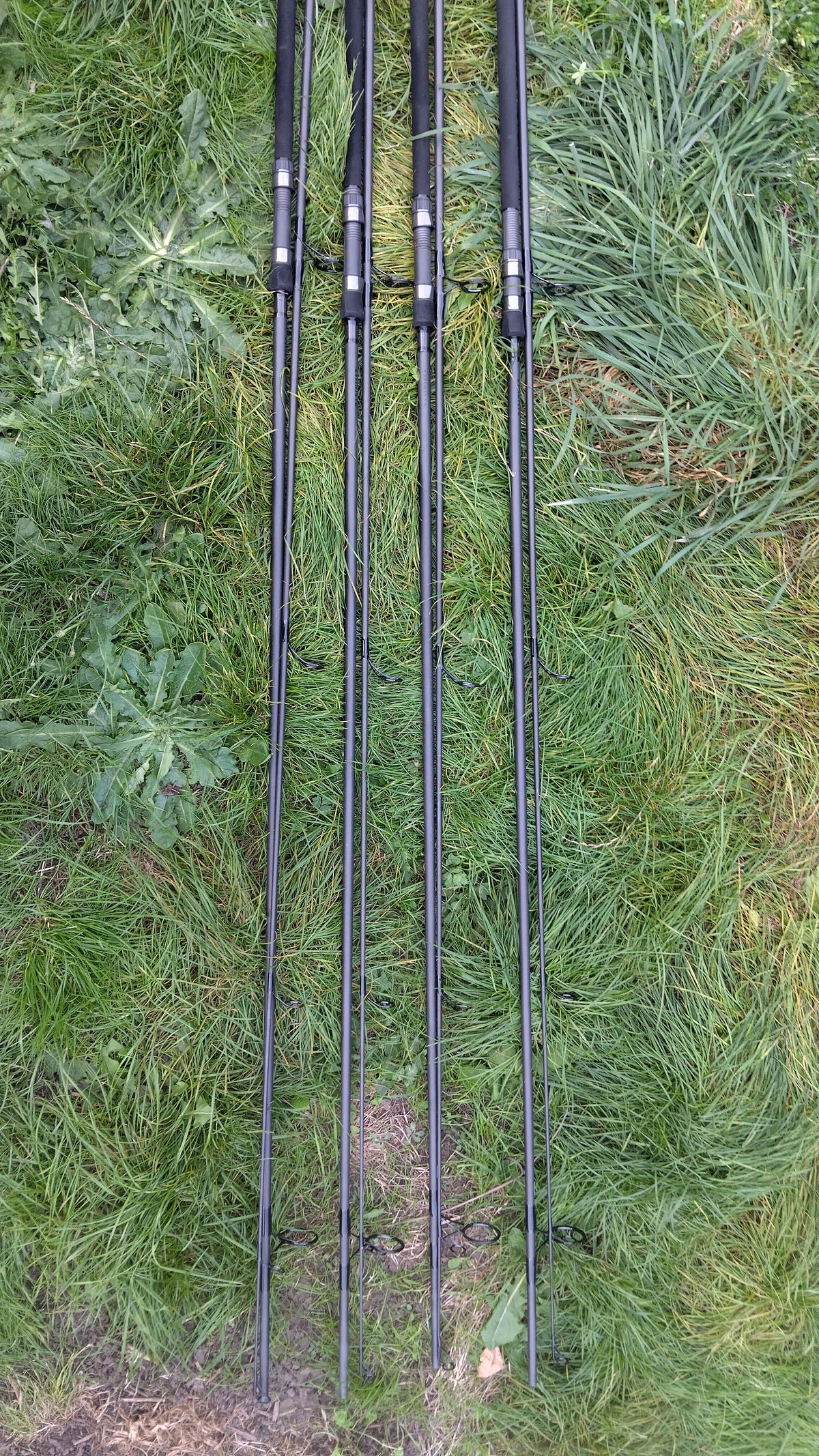 4 Wychwood Maximiser 12ft 9in 3.5lb TC Extreme Distance Carp Rods 50mm Rings