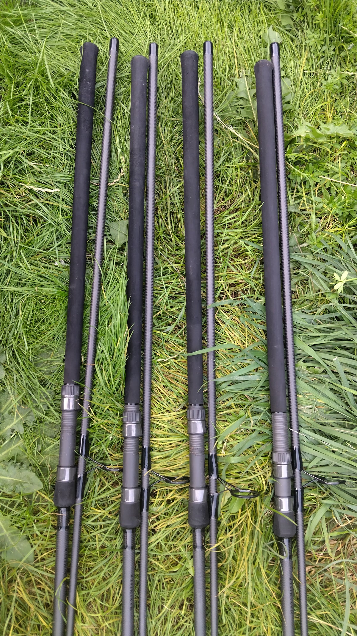 4 Wychwood Maximiser 12ft 9in 3.5lb TC Extreme Distance Carp Rods 50mm Rings