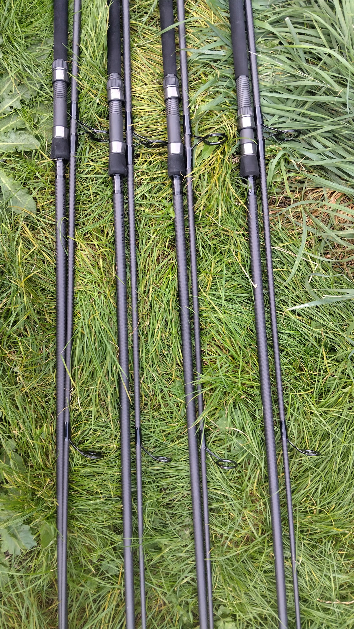 4 Wychwood Maximiser 12ft 9in 3.5lb TC Extreme Distance Carp Rods 50mm Rings