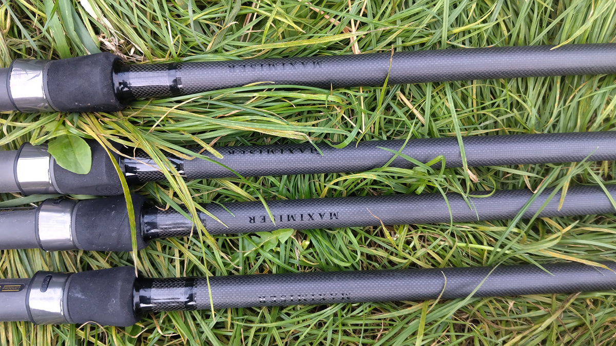 4 Wychwood Maximiser 12ft 9in 3.5lb TC Extreme Distance Carp Rods 50mm Rings