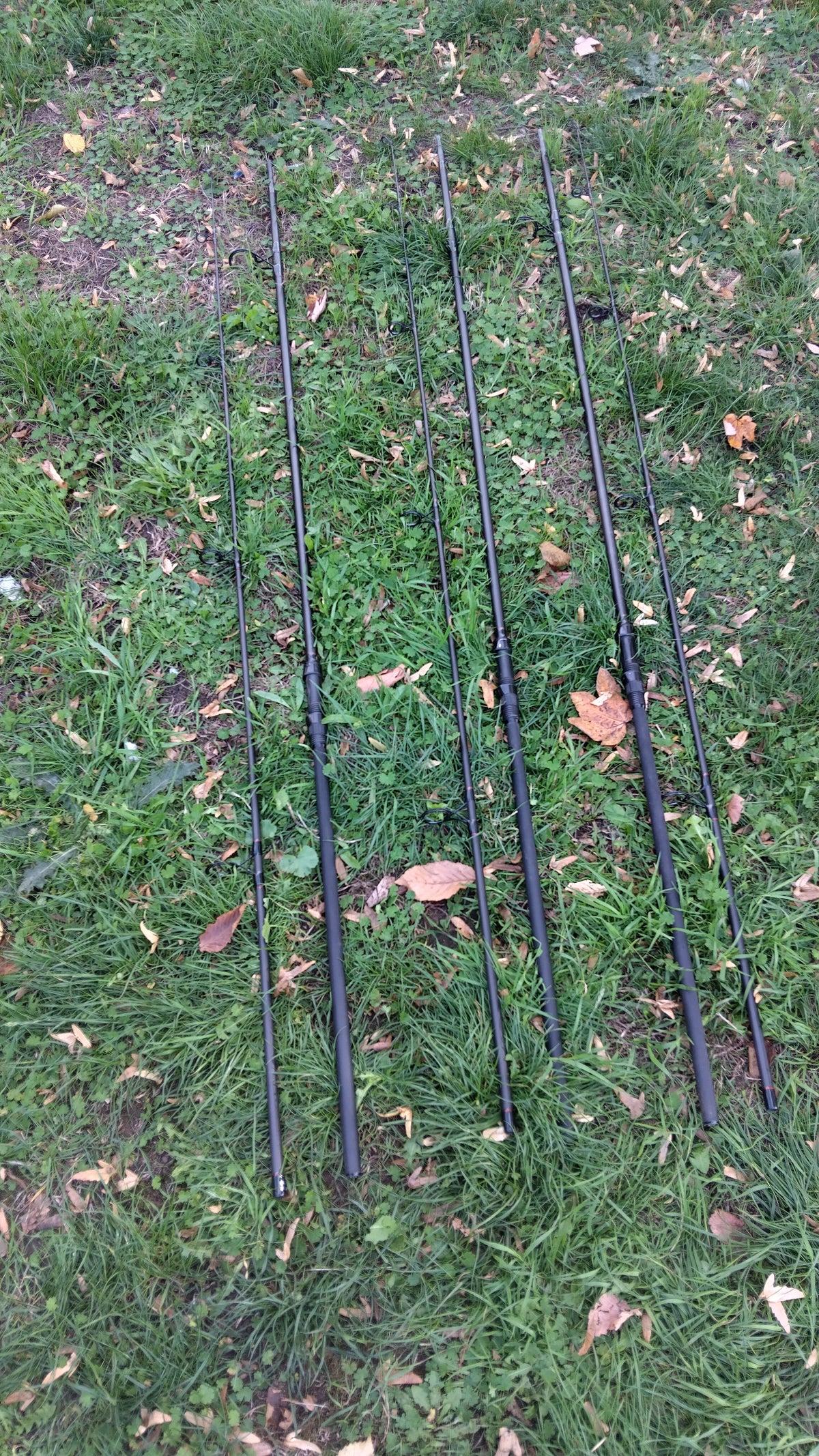 Sonik S4 Carp Rods 12ft 3.5lb Test Curve 50mm Guides – Set of 3, VGC