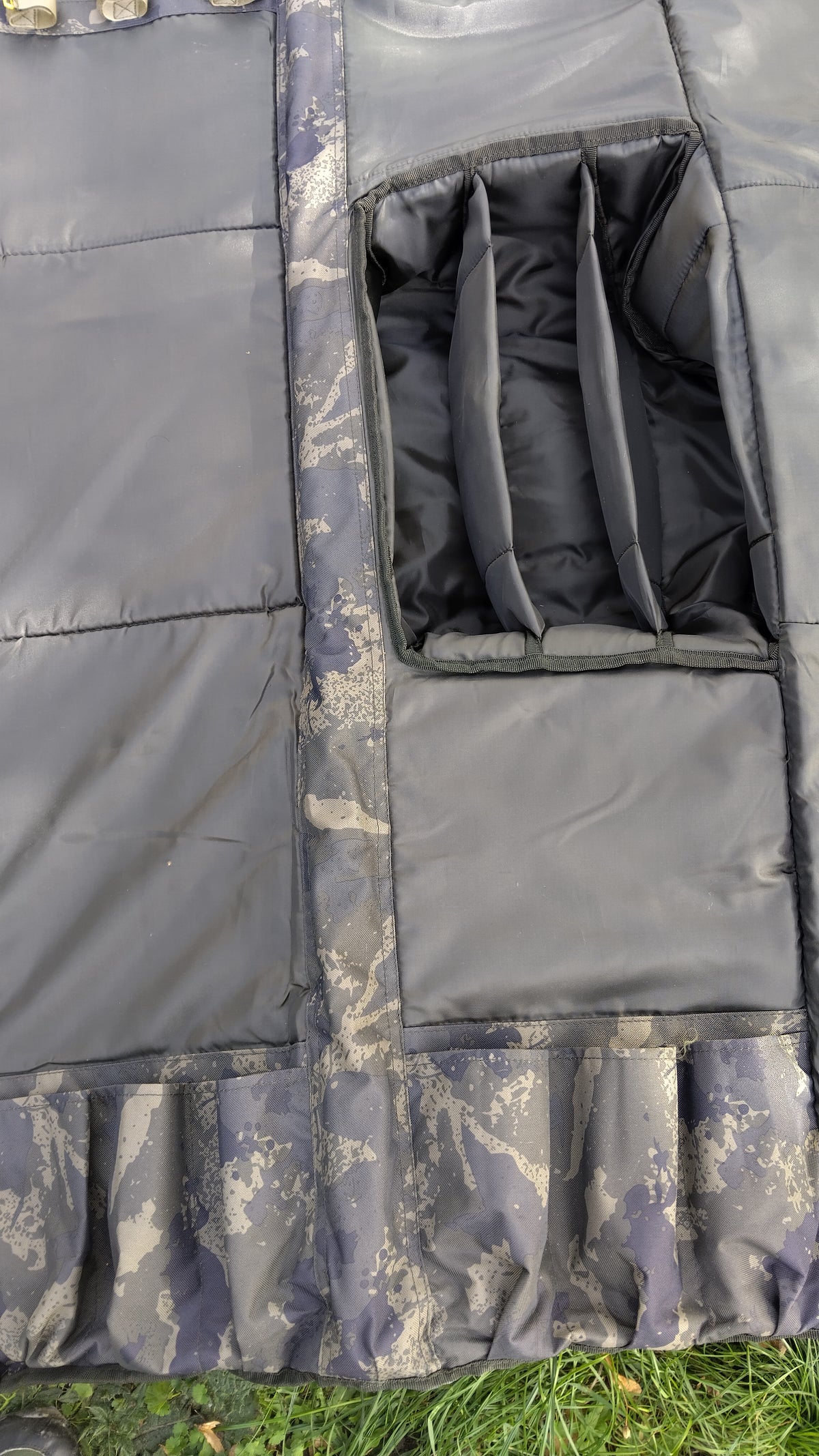 Solar Undercover Camo 12ft 3 Rod Holdall Carp Fishing Padded Rod Bag
