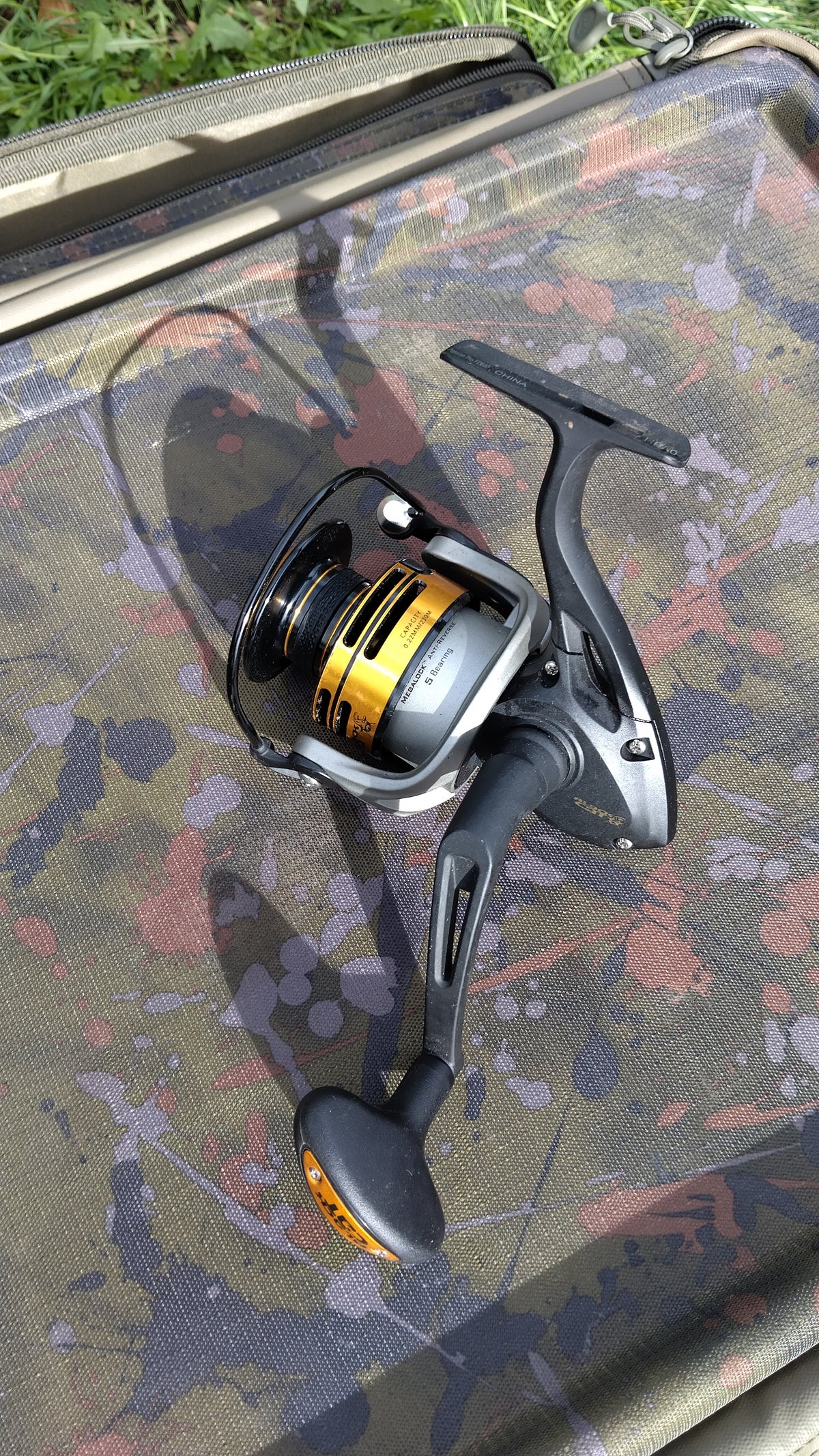 Black Cat Black Passion FD 640 Catfish Fishing Reel Front Drag – Very Good
