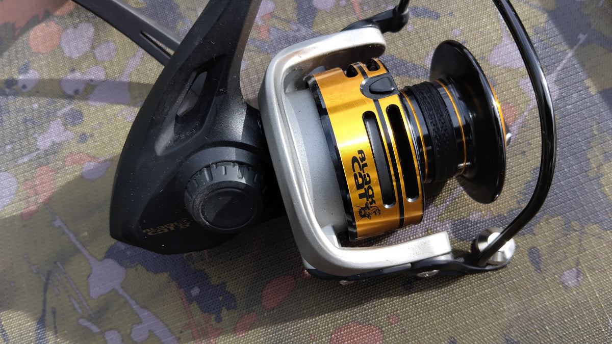 Black Cat Black Passion FD 640 Catfish Fishing Reel Front Drag – Very Good