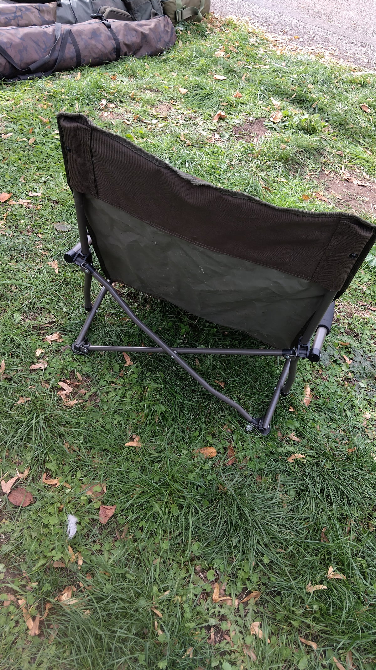 Fox R Series Guest Chair Fox Camo Folding Carp Fishing Chair – Very Good Condition
