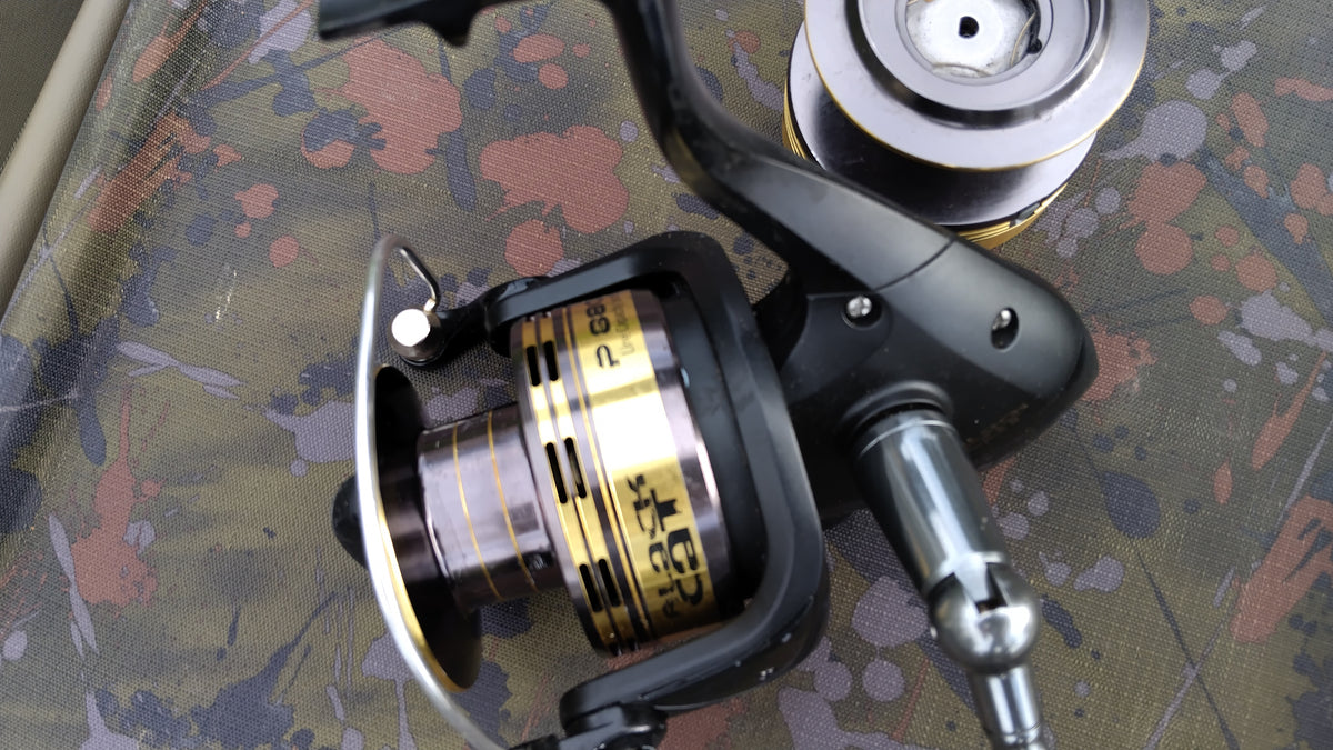 Black Cat P880 FD Catfish Fishing Reel Front Drag with Spare Spool