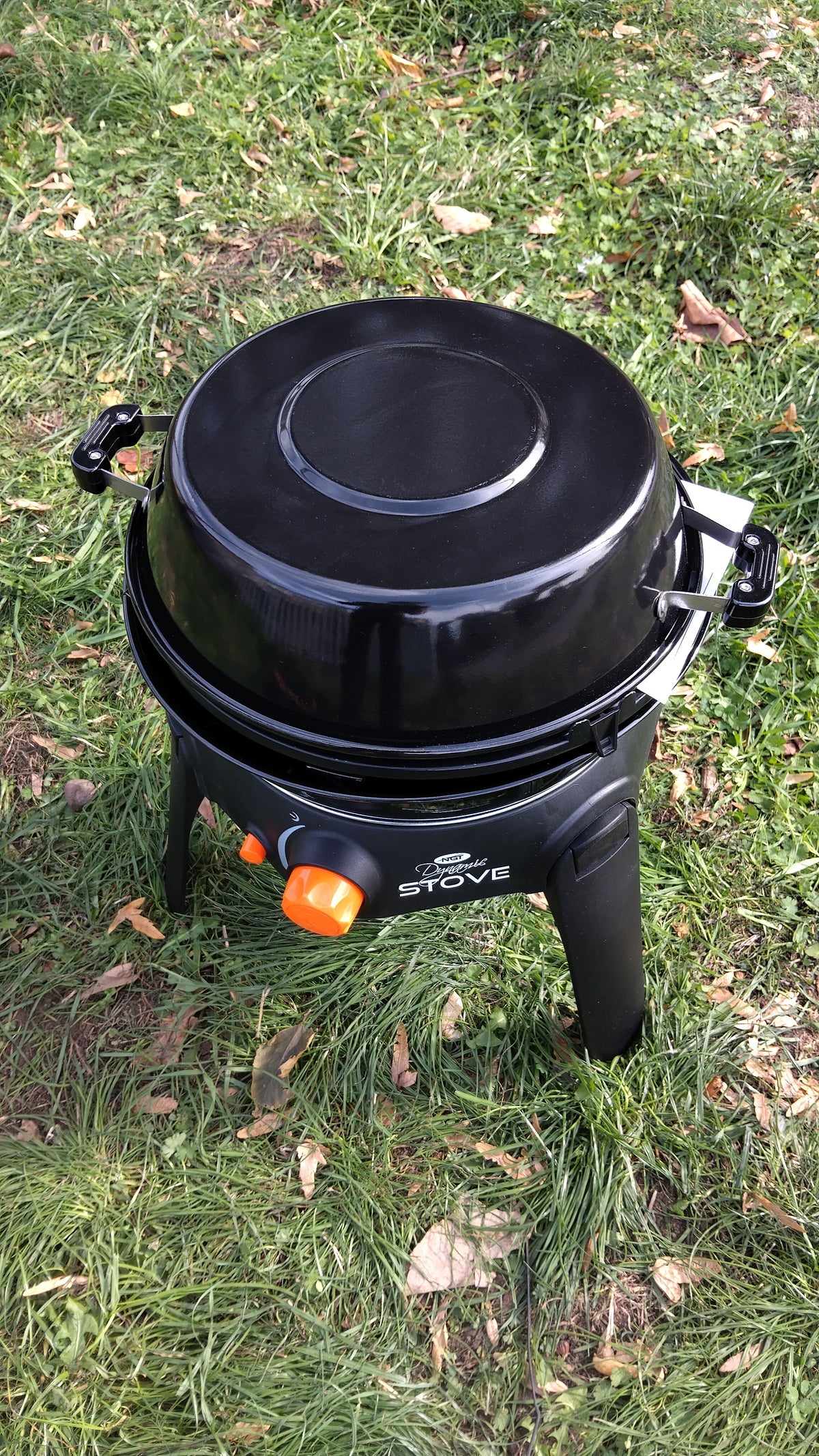 NGT Dynamic Cooking Station Portable Gas Stove BBQ Grill & Pot - UNUSED