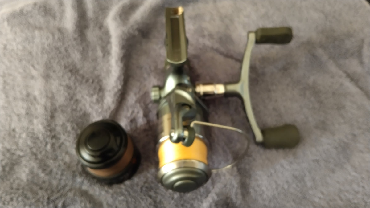 Okuma Interceptor 30 Rear Drag Fishing Reel Double Handle Spare Spool VGC