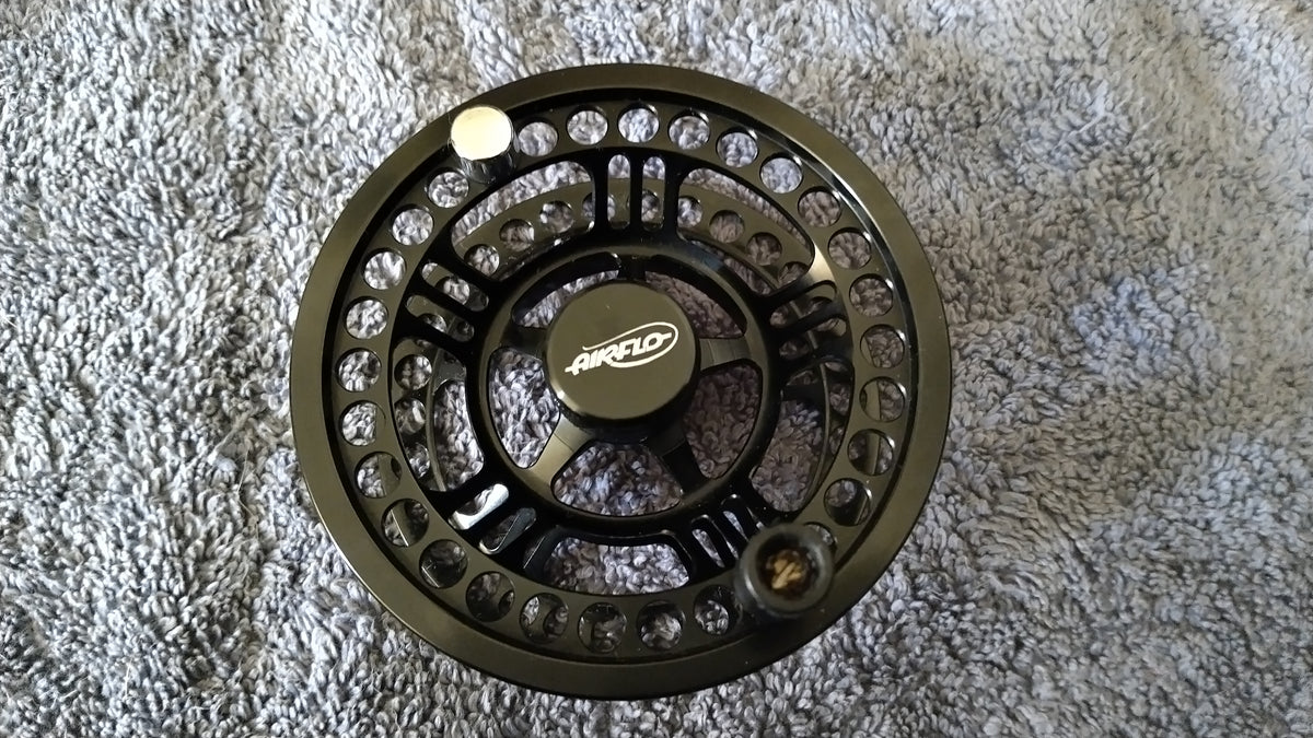 Airflo V-Lite 5/7 Fly Fishing Reel with Spare Spool & Neoprene Pouch