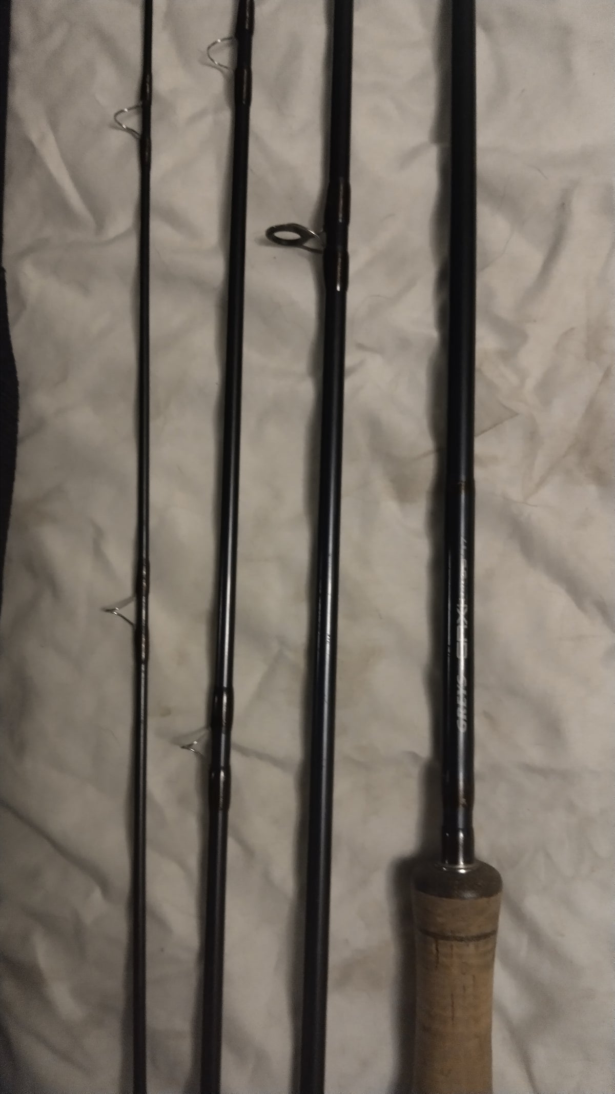 Greys GRXi+ 9ft 6in #7 Fly Fishing Rod 4 Piece with Zip Carry Tube Superb