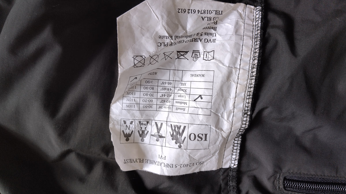 Airflo Inflatable Fly Fishing Vest Size Large L – Superb Used Condition