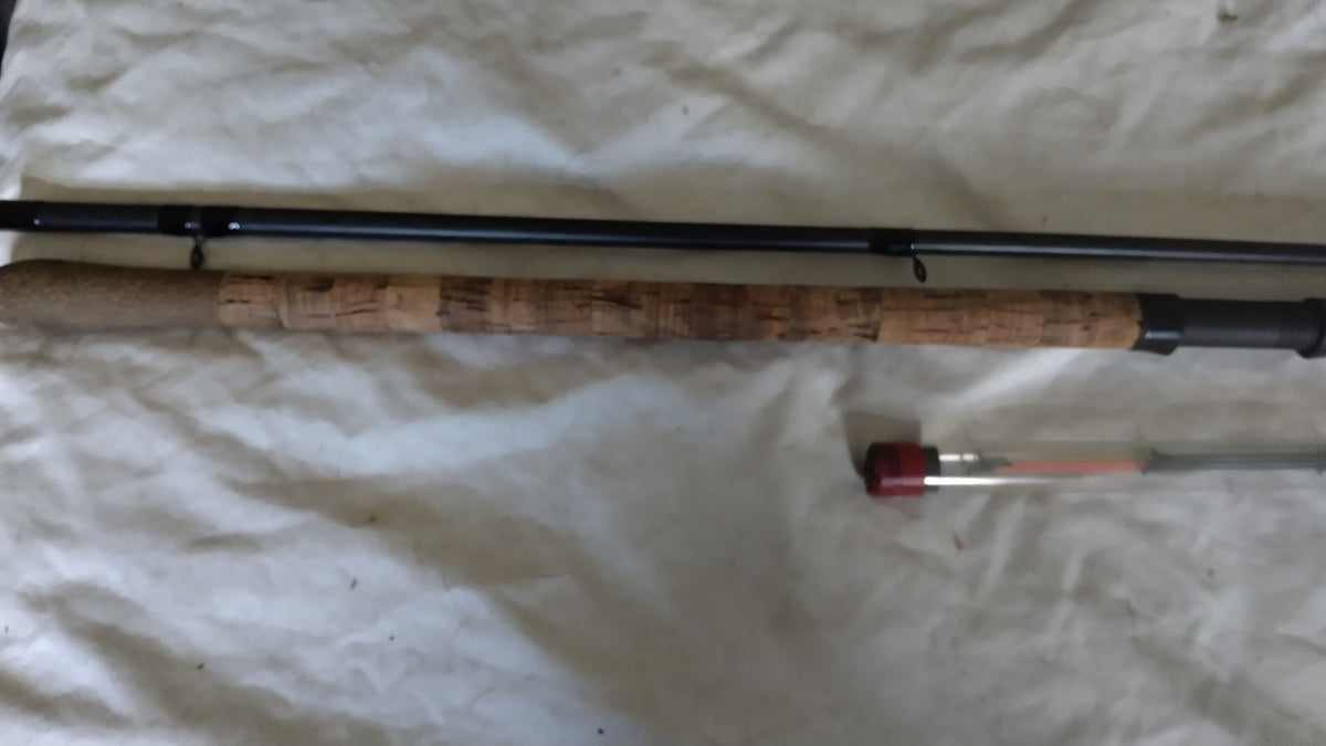 Drennan DRX River Feeder Rod 12ft 10in with 3 Quiver Tips & Original Cloth Bag