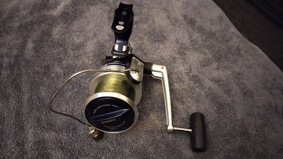 Shimano Aerlex XS 8000 Big Pit Carp Fishing Spod Reel Boxed Excellent Condition
