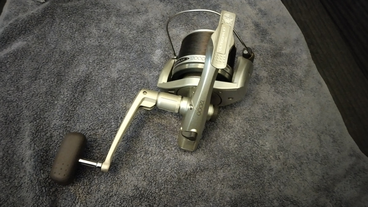 Shimano Ultegra XT 12000 Big Pit Carp Fishing Reel Boxed Paperwork VGC