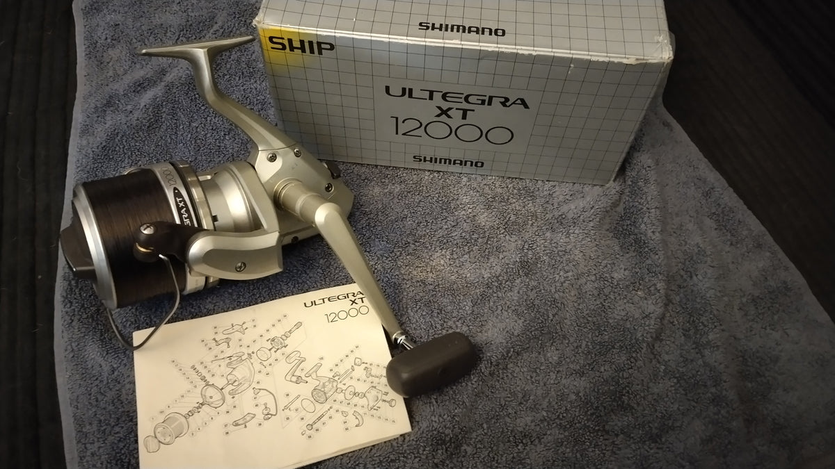 Shimano Ultegra XT 12000 Big Pit Carp Fishing Reel Boxed Paperwork VGC