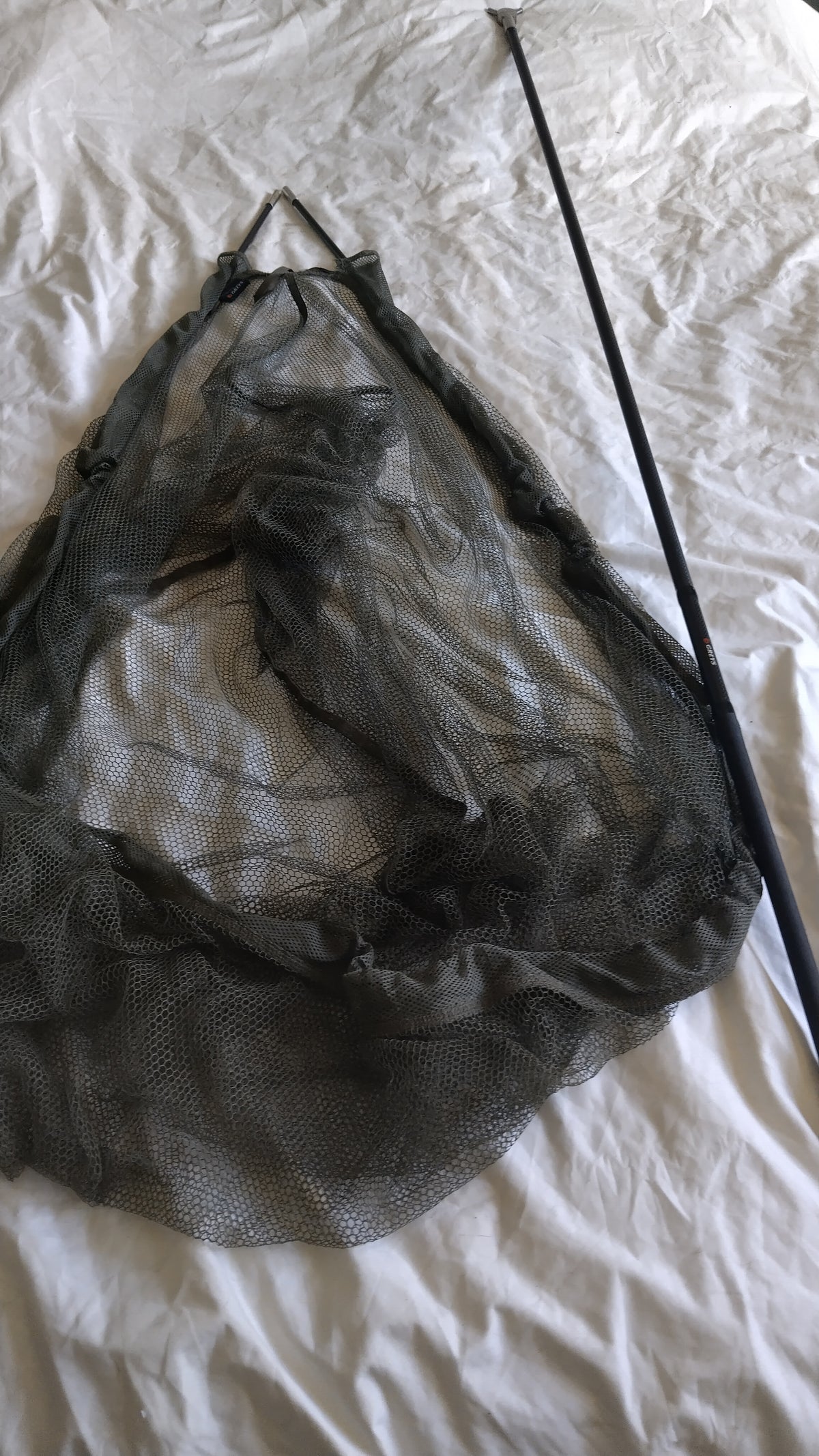 Greys 42" Carp Fishing Landing Net with 6ft Handle – Good Used Condition