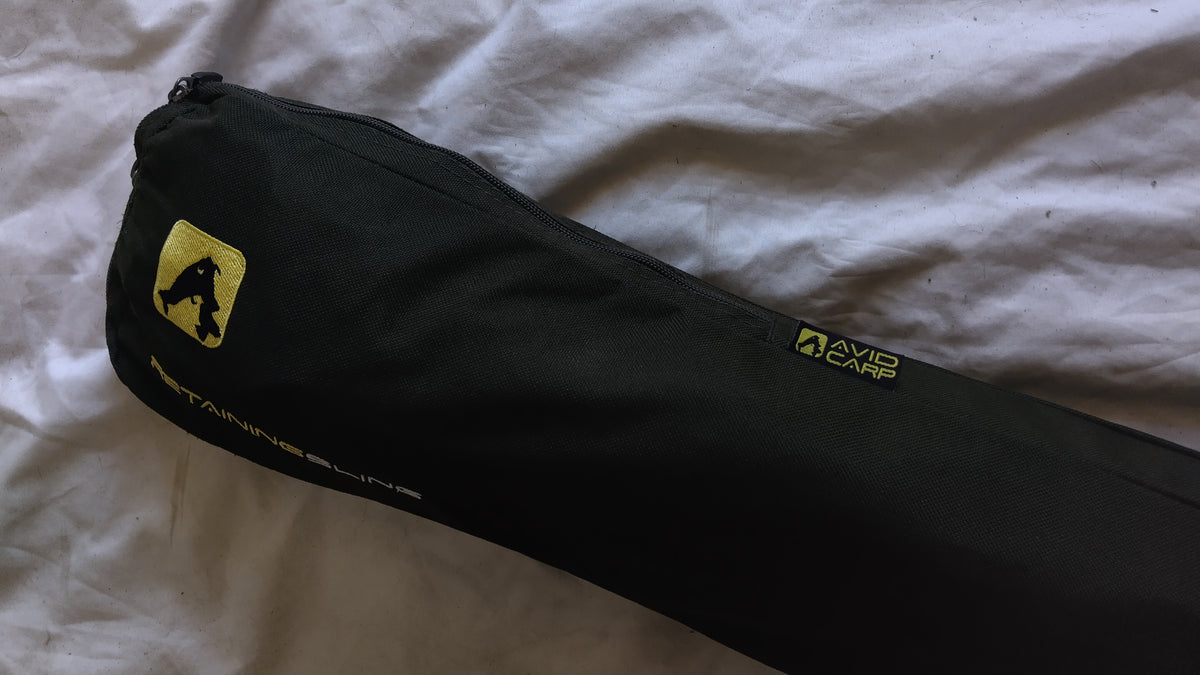 Avid Carp Retaining Sling with Original Zip Carry Bag – Good Used Condition