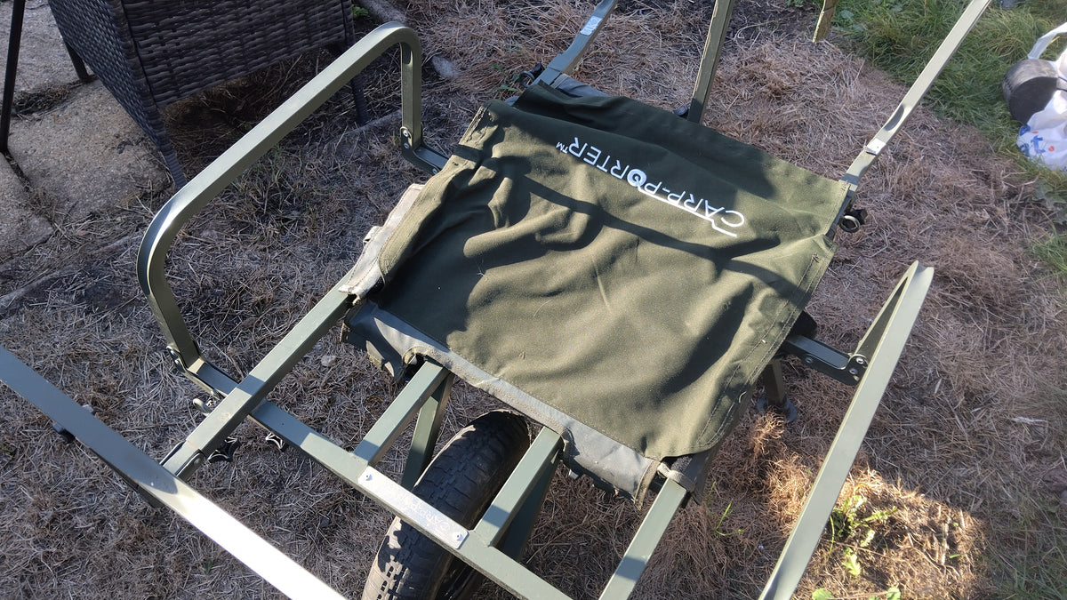 Carp Porter Mark 2 MK2 Carp Fishing Barrow – Very Good Condition & Working Order