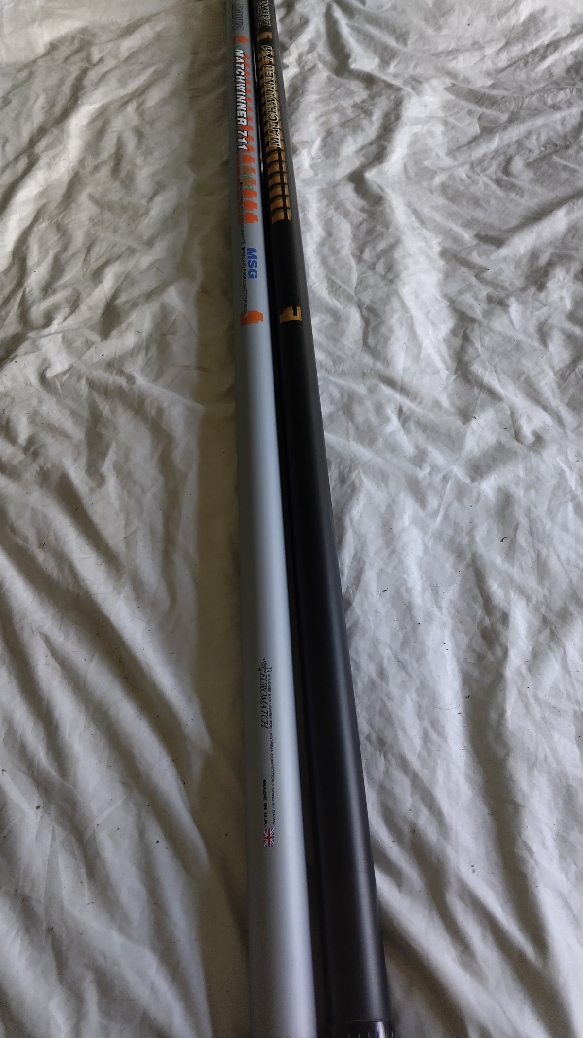 Daiwa Matchwinner 711 Fishing Pole 14.5m Extension Top Kit & Spare Top Kits