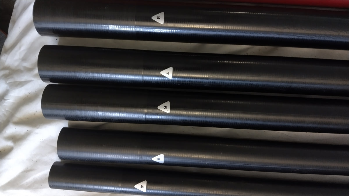 Maver Jurassic Carp 08 Series 12.5m Fishing Pole 3 Top Kits Excellent Condition