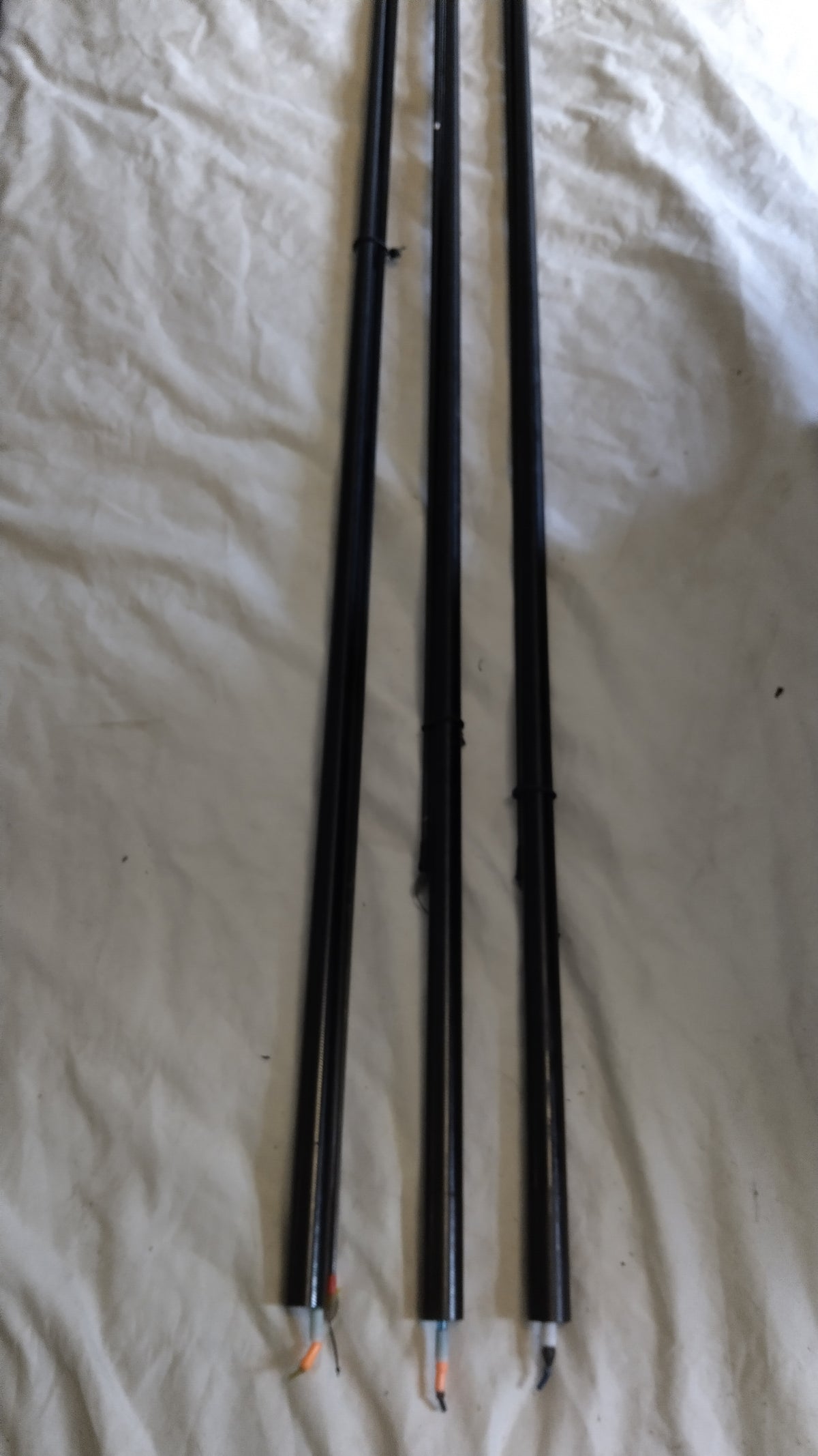 Maver Jurassic Carp 08 Series 12.5m Fishing Pole 3 Top Kits Excellent Condition