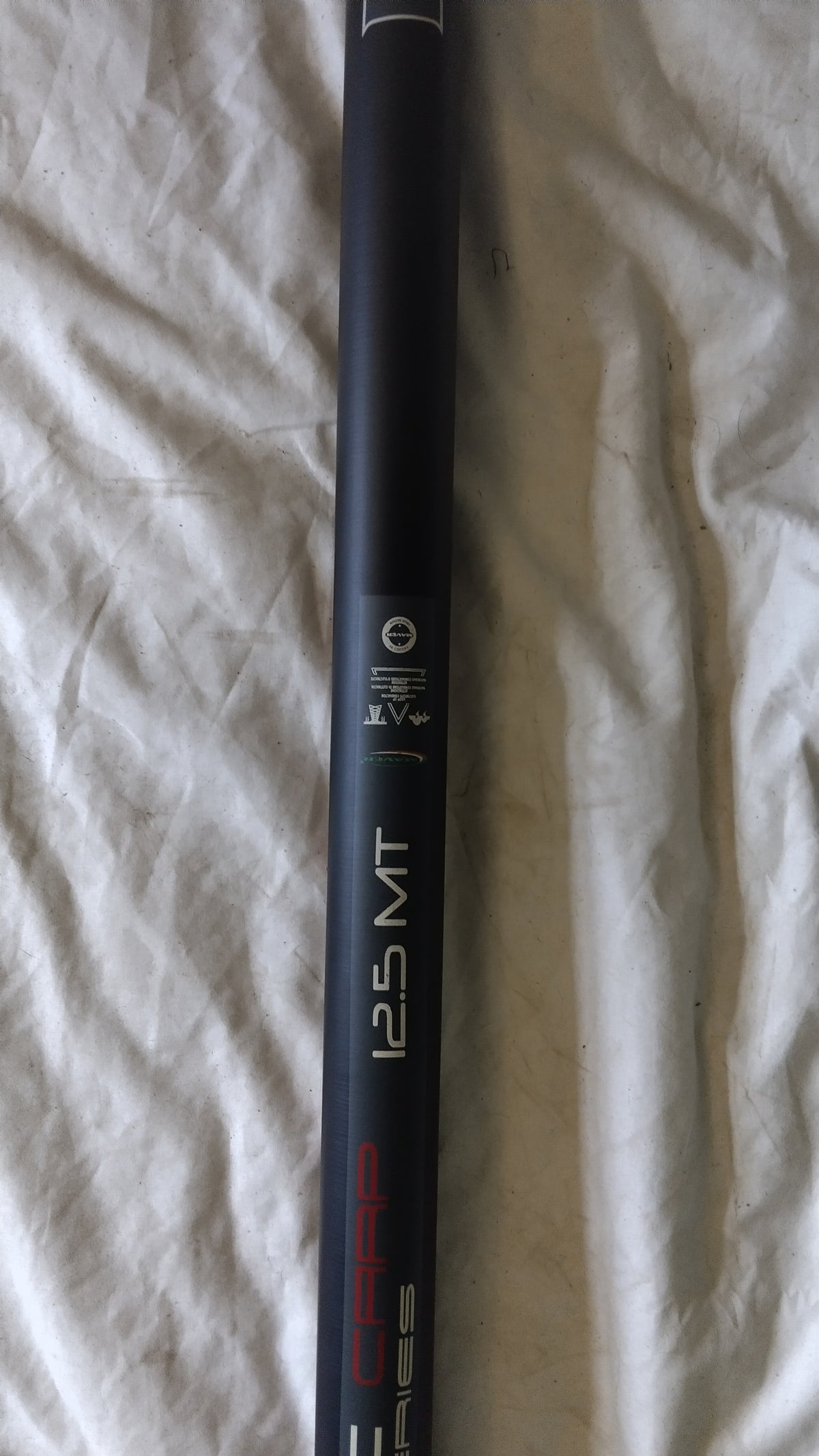 Maver Jurassic Carp 08 Series 12.5m Fishing Pole 3 Top Kits Excellent Condition