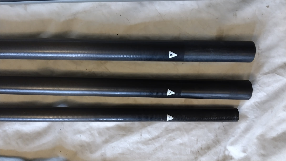 Maver Theme 9m Margin Pole 2 Top Kits Elastic Rating 20+ Excellent Condition