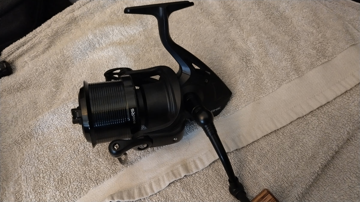 Sonik Vader X RS 8000 Spod Reel Carp Fishing Excellent Condition Boxed