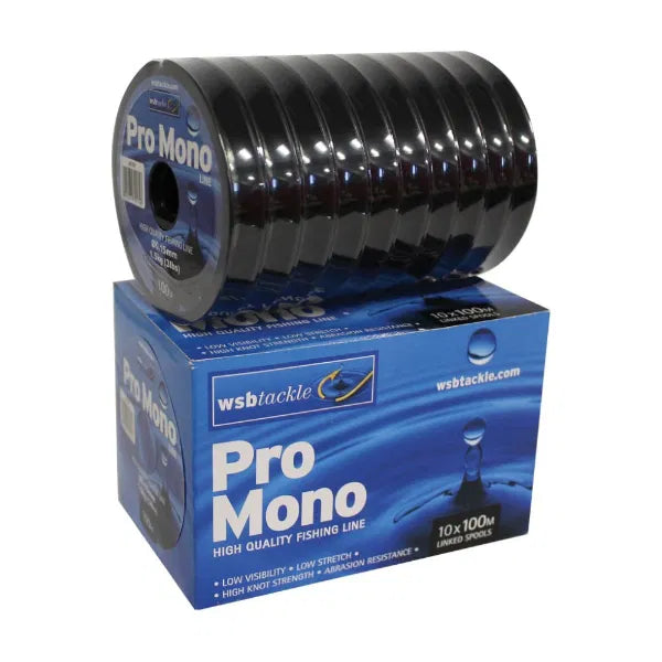 WSB Pro Mono Fishing Line - Coarse Fishing Monofilament Mainline