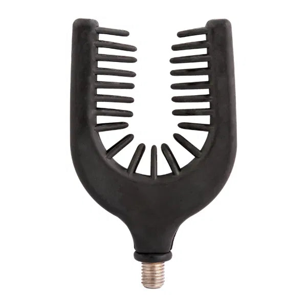 Jaw Grip Fishing Rod Butt Rest - Soft Rubber Rear Support - Universal Thread