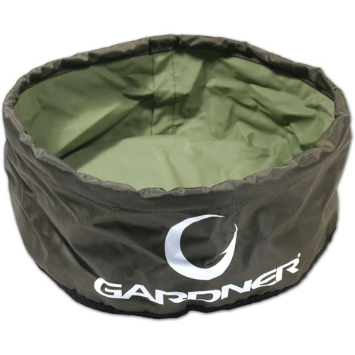 Gardner Tackle Method Bowl - Collapsible Groundbait Bucket - Dark Olive Green