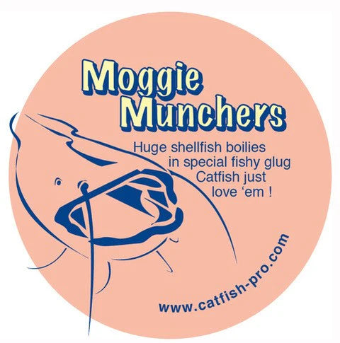 Catfish Pro Moggie Munchers Boilies & Popups - 24mm - 250g Tub