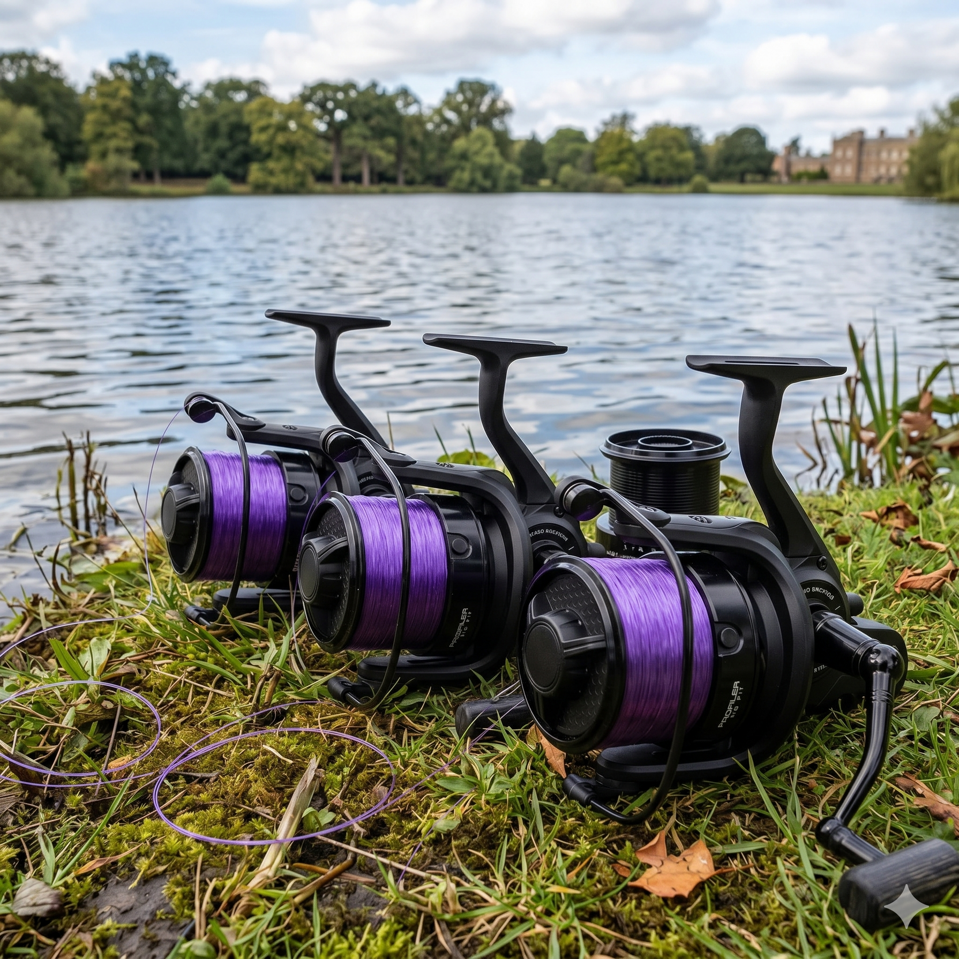 big pit carp fishing reels NGT Profiler Reel & Spare Spools + Wychwood Line Jig Model:LX6/3 G2wgp LH-SI quality bearings ensure a Car Roof Box For