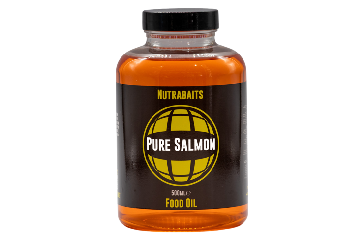 Nutrabaits Bulk Food Oils | Pure Salmon 500ml / Total Hemp 250ml | Carp Bait Additive