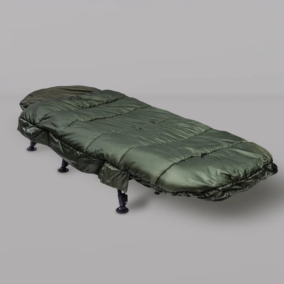 Saber SLP-4 Sleep System Bedchair 6 Leg Carp Fishing Bed Chair